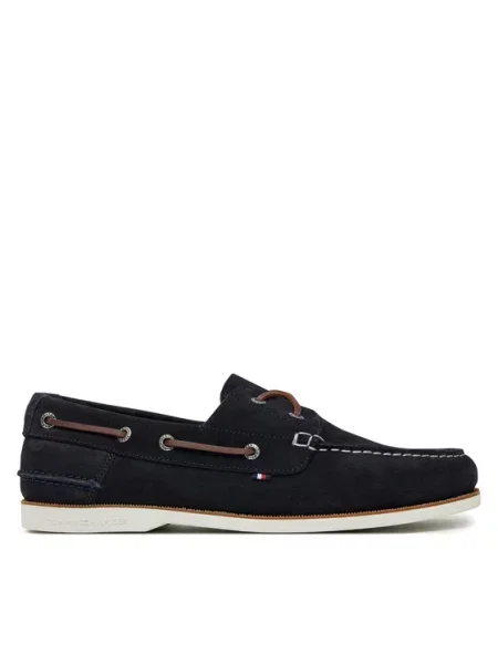 Nizki čevlji Tommy Hilfiger modra