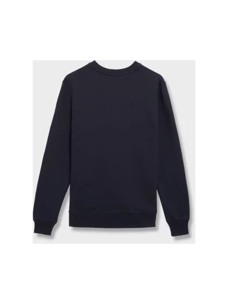Bluza A.p.c. z dżerseju niebieska