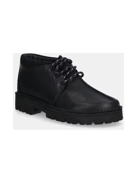 Półbuty Clarks skórzane czarne