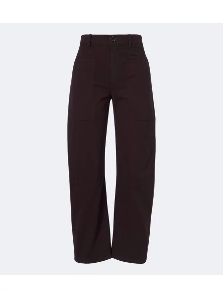 Blugi Velvet de catifea maro