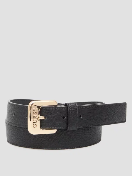 Ремень Guess с ремешками черный
