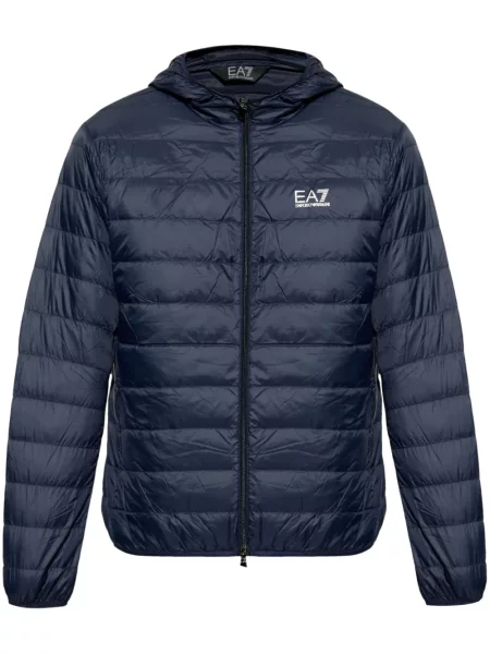 Geacă Ea7 Emporio Armani cu imagine albastru