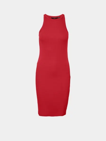 Vero Moda Сукня міді червоний
