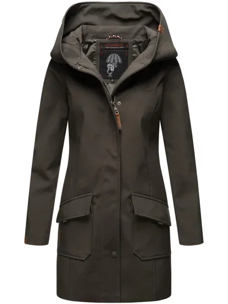 MARIKOO Palton funcțională Mayleen' maro