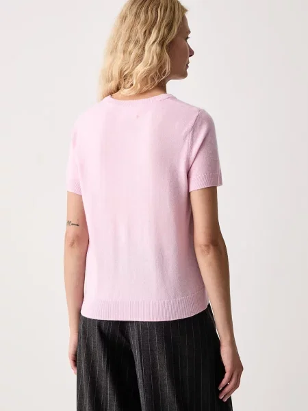 Kasmír póló From Future rózsaszín
