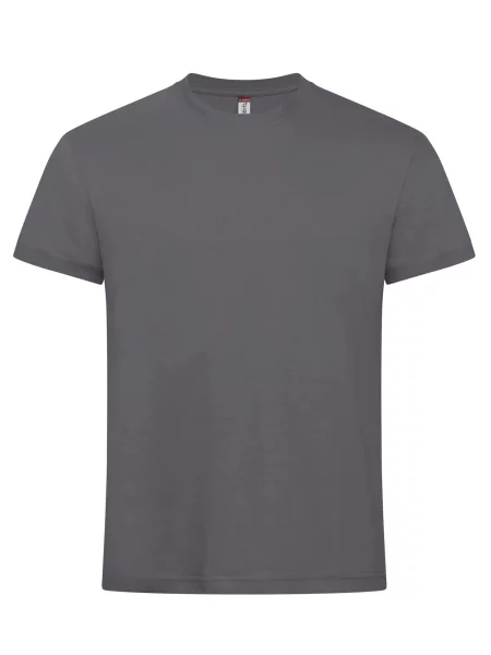Clique New Classic-T T-shirt – współczesny krój – Metal Grey szara