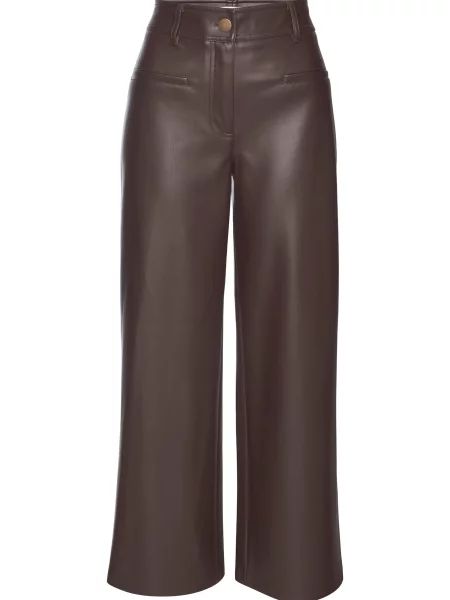 LASCANA Pantaloni închis maro