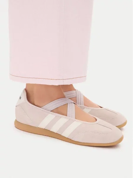 Balerinke adidas Barreda Mary Jane Shoes Svijetlo roza