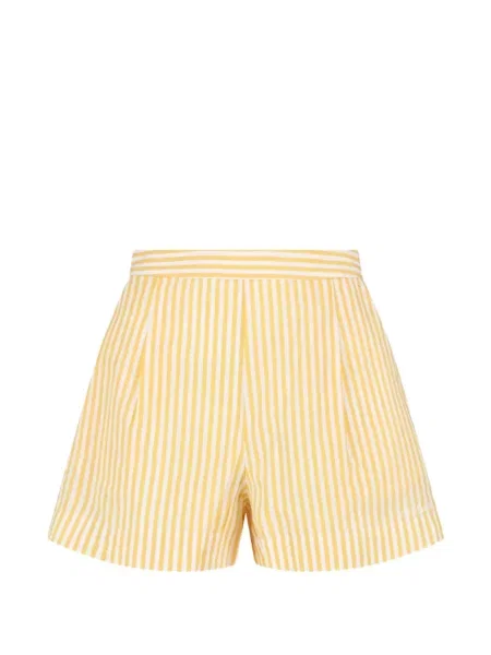 Pantaloni scurți Mc2 Saint Barth galben