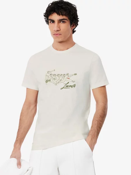 Футболка Lacoste біла