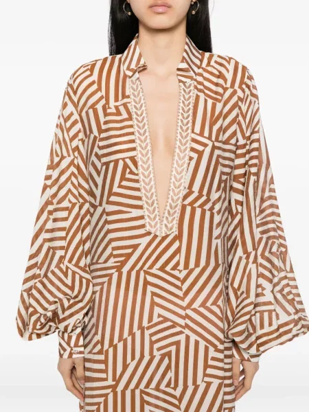 Rochie Bambah de costum maro