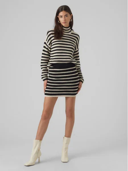 Vero Moda Fustă tip creion Fabulous negru