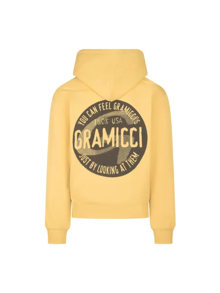 Bluza z kapturem Gramicci żółta