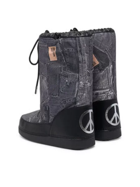 LOVE MOSCHINO Sniego batai juoda
