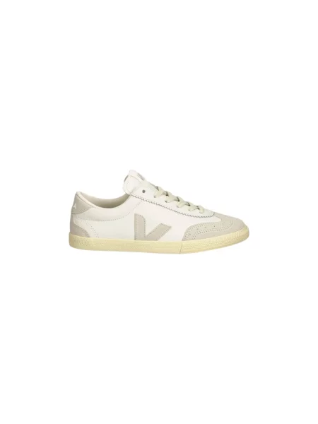 Sneakersy Veja Volley skórzane retro białe