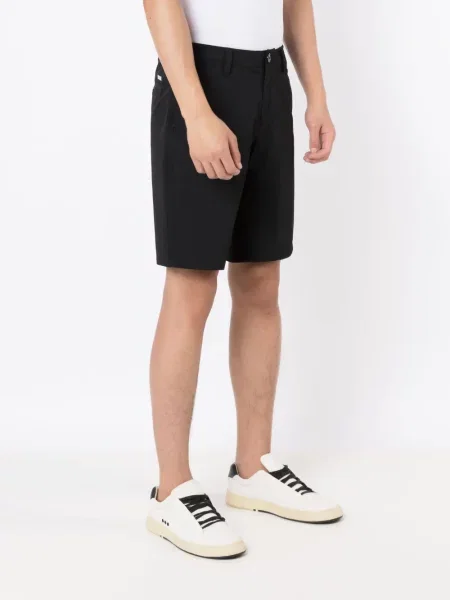 Bermude Armani Exchange cu autograf negru