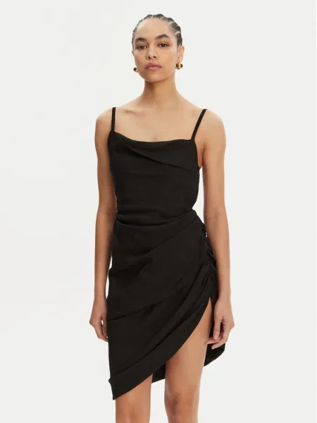 JACQUEMUS Rochie cocktail negru