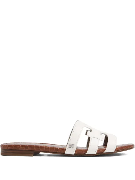 Sandale Sam Edelman fără toc alb
