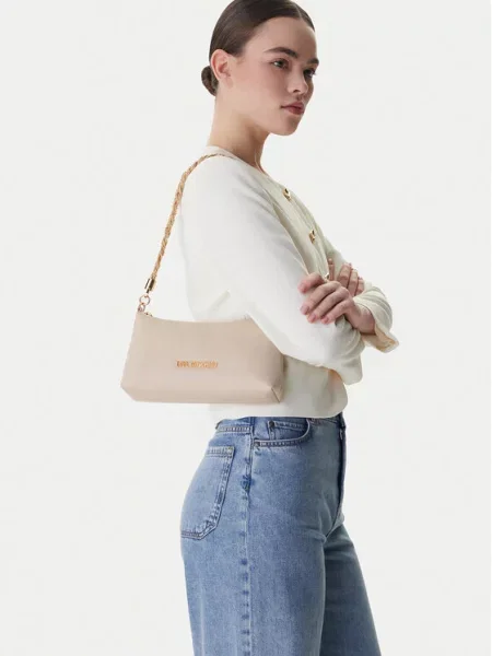 Love Moschino torebka beżowa