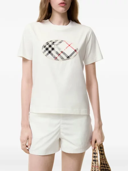 Tricou Burberry în carouri