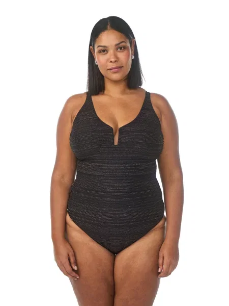Swim by Zizzi Costum de baie întreg SKRisty' negru