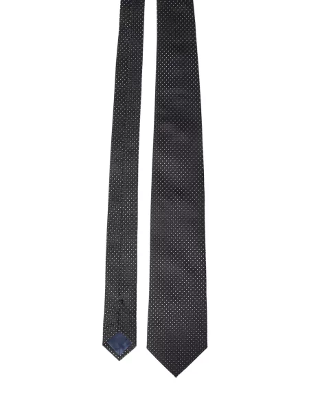 Cravată Franzese Collection de mătase negru