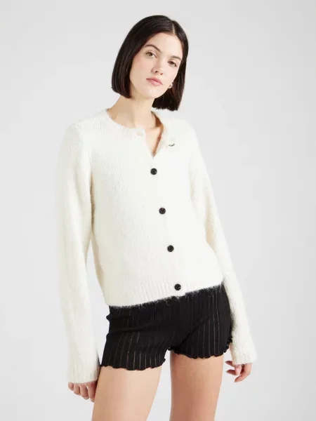 VERO MODA Geacă tricotată VMNovah crem