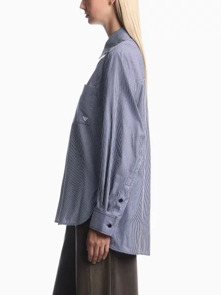 Сорочка класична Emporio Armani блакитний
