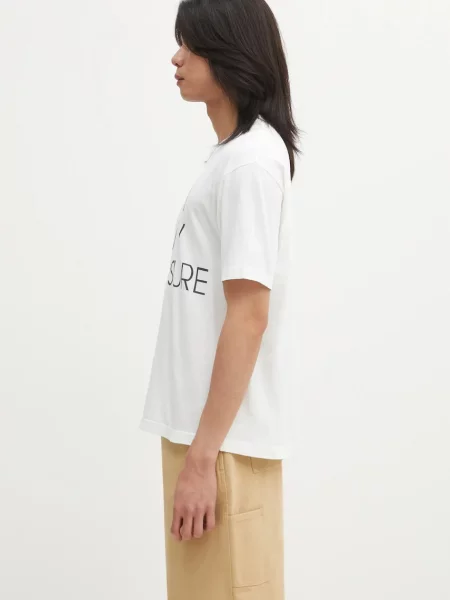 Visvim tricou JUMBO TEE S.S DMGD alb