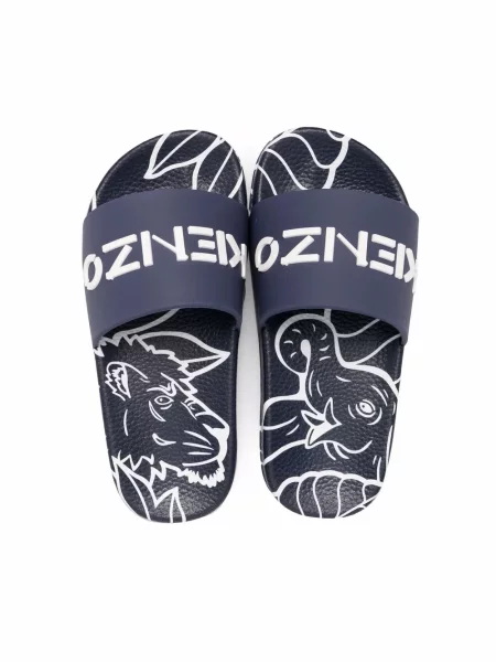 Dětské sandály Kenzo modré