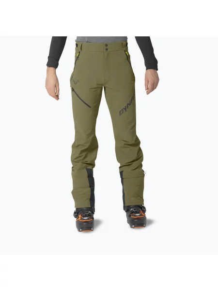 Pantaloni de schi de tură pentru bărbați DYNAFIT Mercury 2 Dynastretch military verde