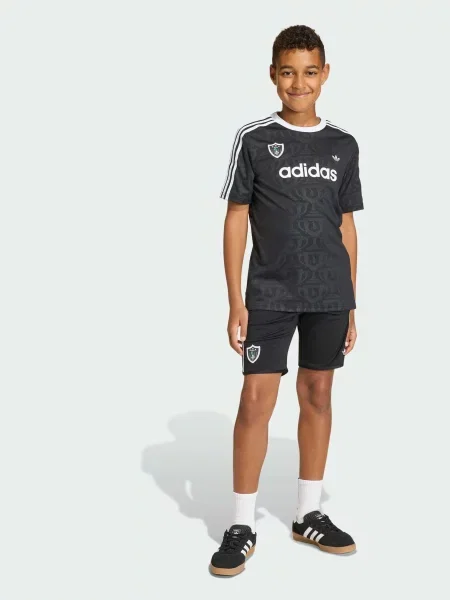 Детская футболка Adidas черная