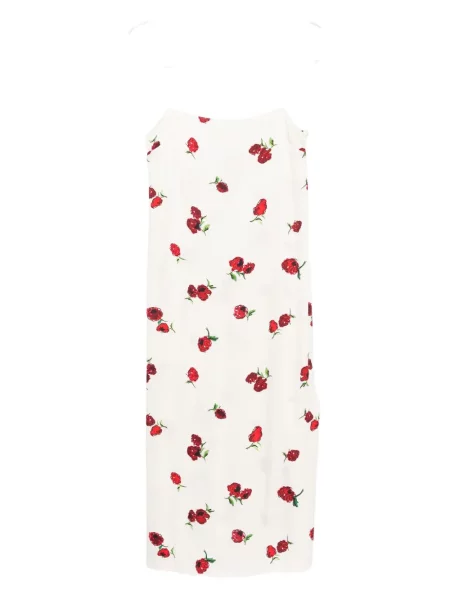 Sukienka Khaite w kwiatki z nadrukiem garniturowa