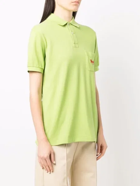 Polotričko Celine Pre-owned s výšivkou zelené