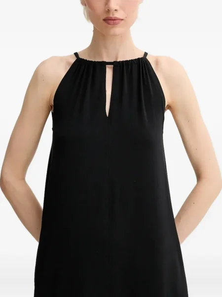 Rochie midi Marc O'polo fără mâneci până la genunchi de costum negru