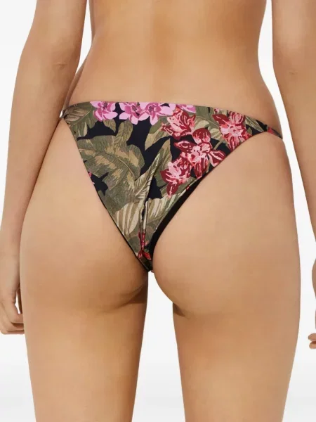 Virágos bikini Beach Riot zöld
