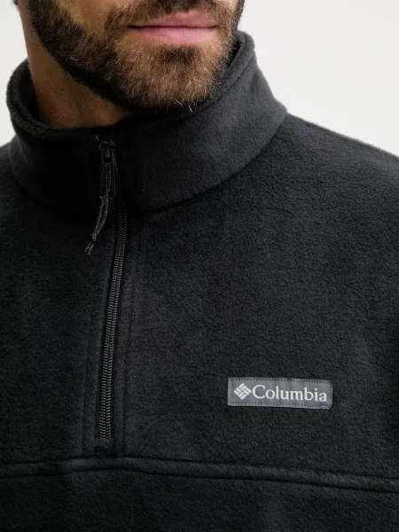 Флісова кофта Columbia Steens Mountain Half Zip однотонна чорний