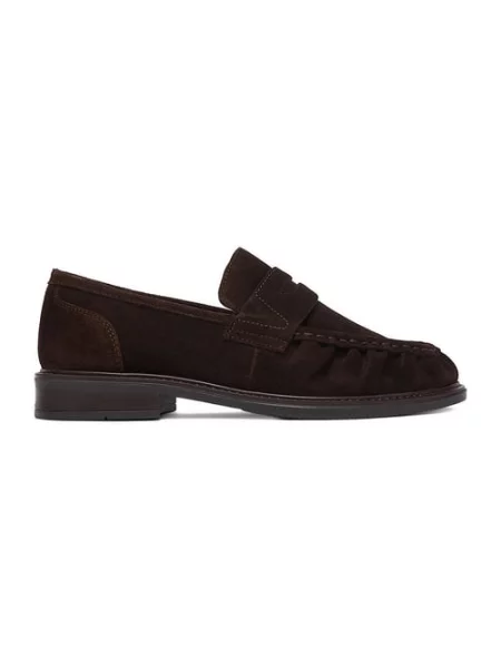 Loafersy brązowe