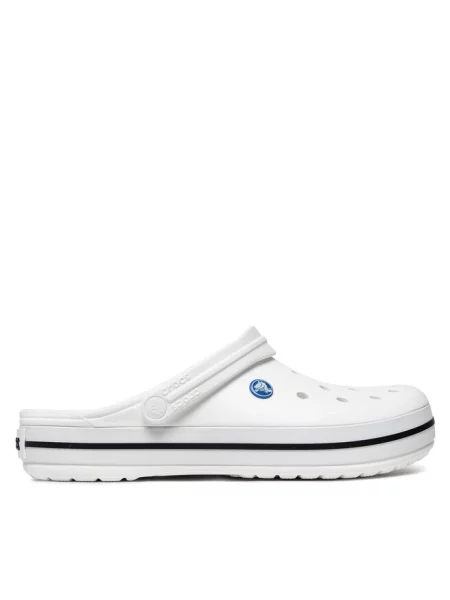 Klapki Crocs białe