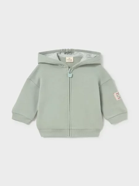 Mayoral Newborn кофта з капюшоном для немовлят з бавовною