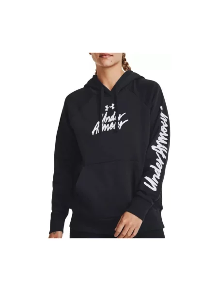 Bluza z kapturem Under Armour polarowa czarna