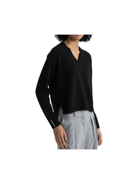 Sweter Peserico wełniany czarny
