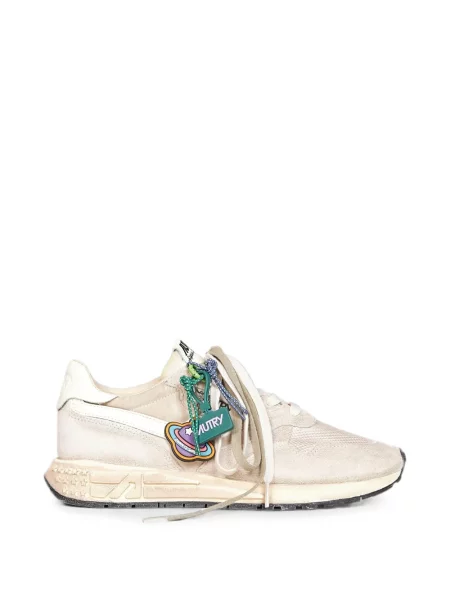 Sneakerși Autry cu șireturi zdrențuiți din dantelă