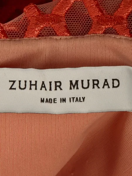 Rochie mini Zuhair Murad plasă portocaliu