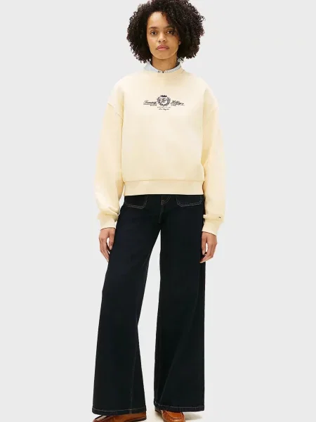 Світшот Tommy Hilfiger бежевий