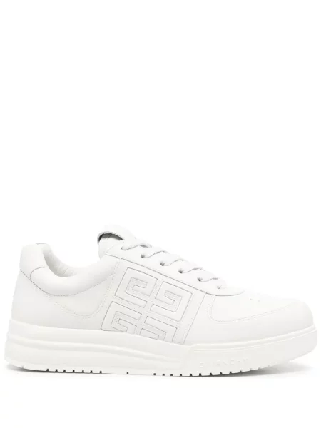 Sneakerși Givenchy din piele alb
