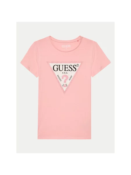 Футболка Guess розовая