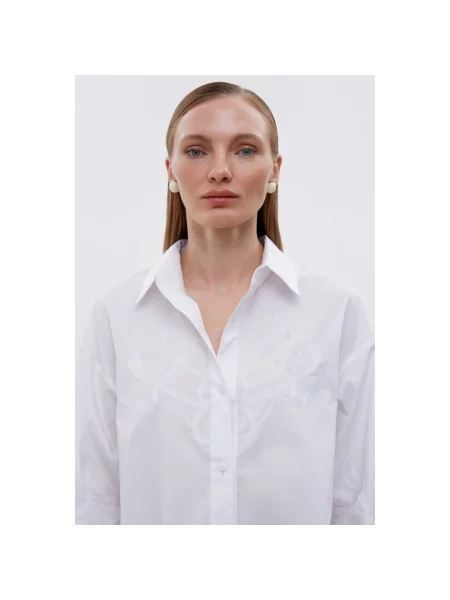 Сорочка з вишивкою Estro біла