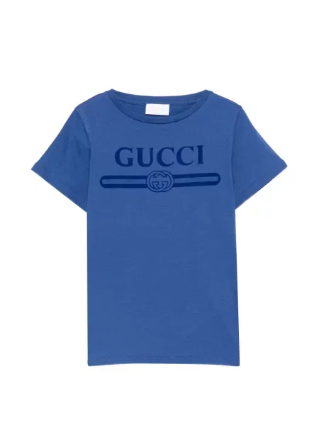 Koszulka dziecięca Gucci niebieska