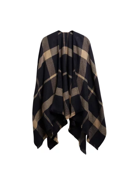 Sweter Barbour w kratę niebieski